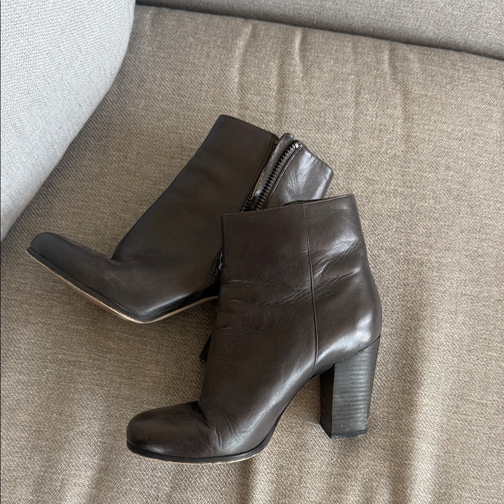 Michael Kors Dark Brown Ankle Boots